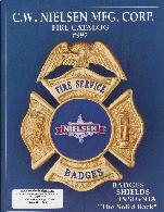 C W Nielsen fire badge catalog cover